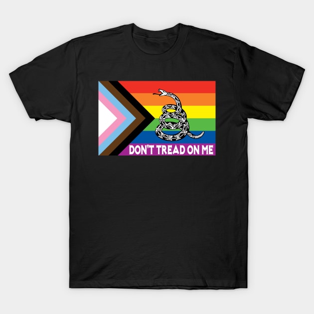 Don't Tread on Pride T-Shirt by Colonel JD McShiteBurger